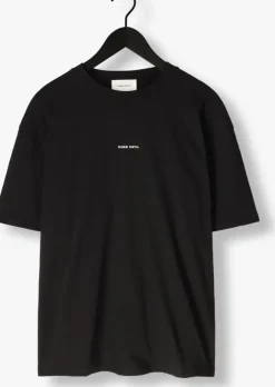 zwarte pure path t-shirt loose fit crewneck ss t-shirts