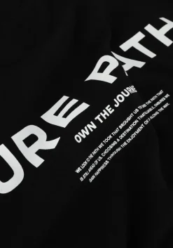 zwarte pure path t-shirt tshirt with front print