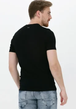 zwarte purewhite t-shirt 22010813
