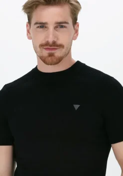 zwarte purewhite t-shirt 22010813