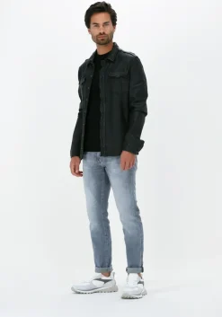 zwarte purewhite t-shirt 22010813