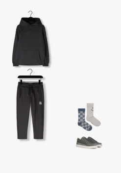 zwarte raizzed joggingbroek saxton