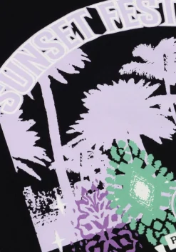 zwarte raizzed top julot