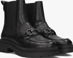 zwarte red-rag chelsea boots 74508