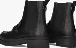 zwarte red-rag chelsea boots 74508