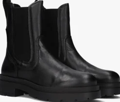 zwarte red-rag chelsea boots 77514