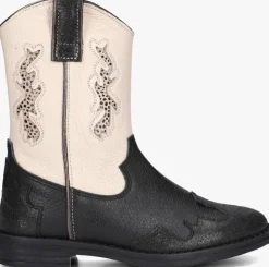 zwarte red-rag cowboylaarzen 12496