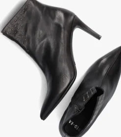 zwarte red-rag enkellaarsjes 78576