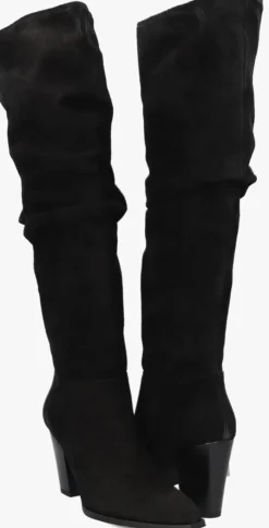 zwarte red-rag hoge laarzen 78566