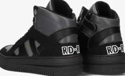 zwarte red-rag hoge sneaker 13785