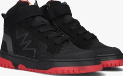 zwarte red-rag hoge sneakers 13759