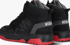 zwarte red-rag hoge sneakers 13759