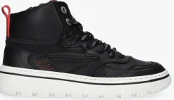 zwarte red-rag hoge sneakers 13515