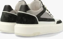 zwarte red-rag lage sneakers 71000 lois