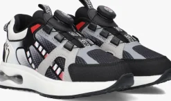 zwarte red-rag lage sneakers 15833