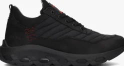 zwarte red-rag lage sneakers 13801