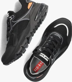 zwarte red-rag lage sneakers 13775