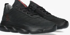 zwarte red-rag lage sneakers 13541