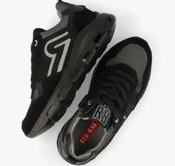 zwarte red-rag sneakers 13877