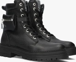 zwarte red-rag veterboots 12472