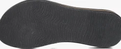 zwarte reef teenslippers spring woven