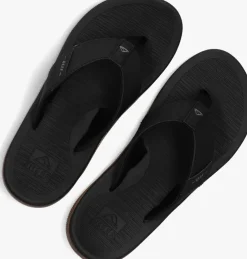 zwarte reef teenslippers santa ana boys