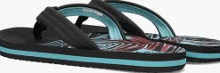 zwarte reef teenslippers ahi