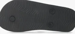 zwarte reef teenslippers switchfoot print