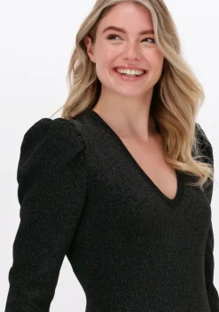 zwarte refined department mini jurk mira