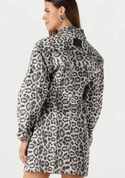 zwarte refined department mini jurk sophia