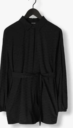 zwarte refined department playsuits delphine