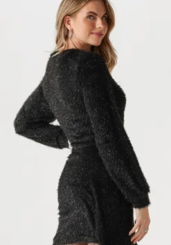 zwarte refined department mini jurk marjo