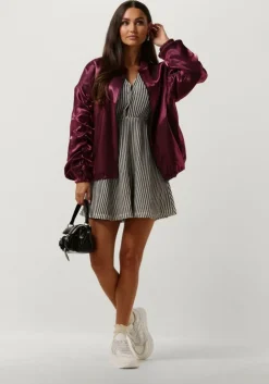 zwarte refined department mini jurk sheida