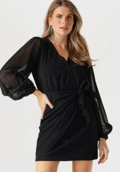 zwarte refined department mini jurk polina