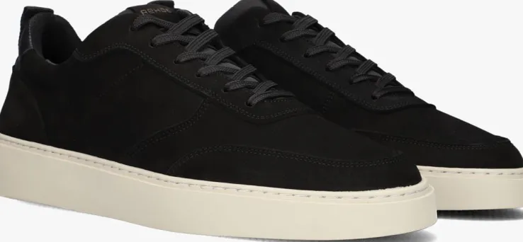 zwarte rehab lage sneakers oliver