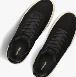 zwarte rehab lage sneakers oliver