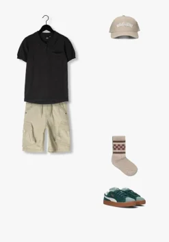 zwarte rellix polo polo knitted zip