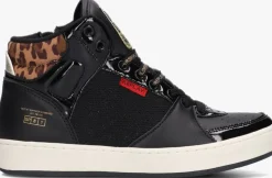 zwarte replay hoge sneakers cobra 1