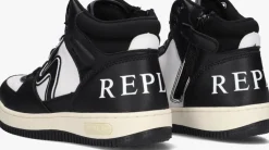 zwarte replay hoge sneakers epic jr mid boy 4