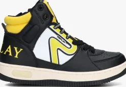 zwarte replay hoge sneakers epic jr mid boy 4