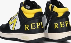 zwarte replay hoge sneakers epic jr mid boy 4
