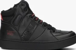 zwarte replay hoge sneakers cobra