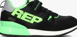 zwarte replay lage sneakers shoot jr8