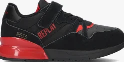 zwarte replay lage sneakers shoot jr