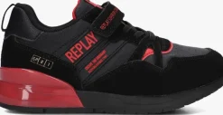 zwarte replay lage sneakers shoot jr 13