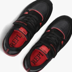 zwarte replay lage sneakers shoot jr 13