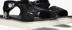 zwarte replay platte sandalen sandal 5