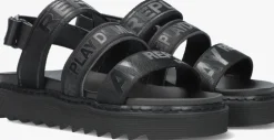 zwarte replay sandalen alicante jr tapes