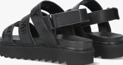 zwarte replay sandalen alicante jr tapes