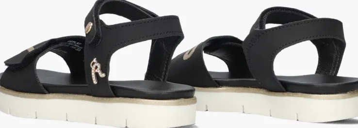 zwarte replay sandalen sandal 4
